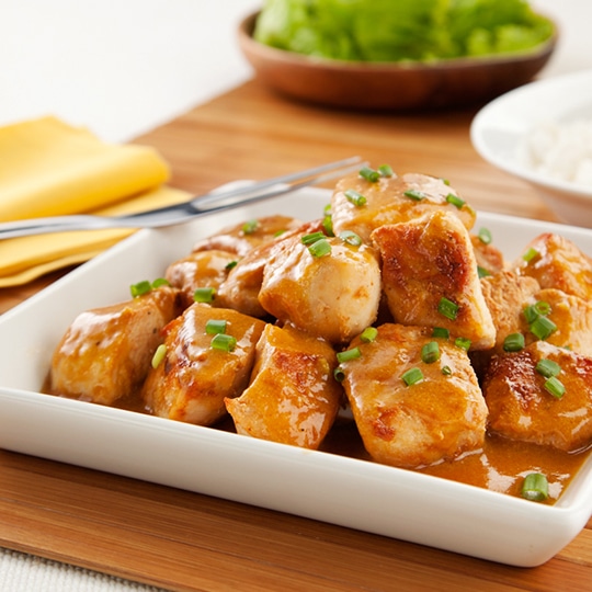 Frango ao molho de laranja